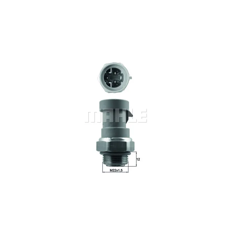 Interrupteur de température, ventilateur de radiateur BEHR TSW 66