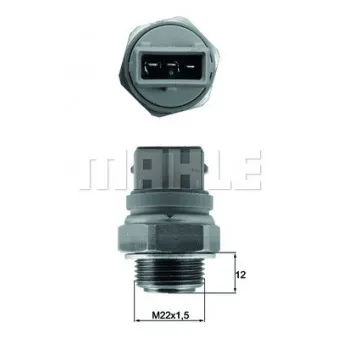 Interrupteur de température, ventilateur de radiateur BEHR TSW 68
