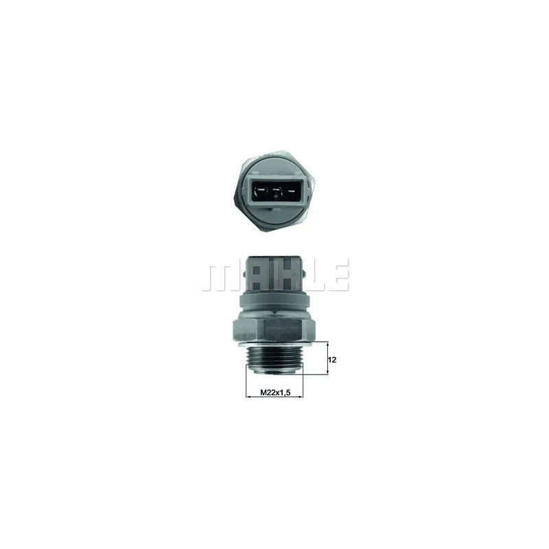Interrupteur de température, ventilateur de radiateur BEHR TSW 68