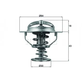 Thermostat d'eau BEHR TX 114 82D