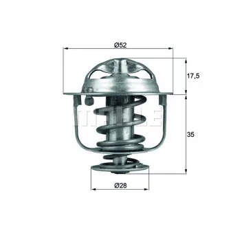 Thermostat d'eau BEHR TX 119 82D