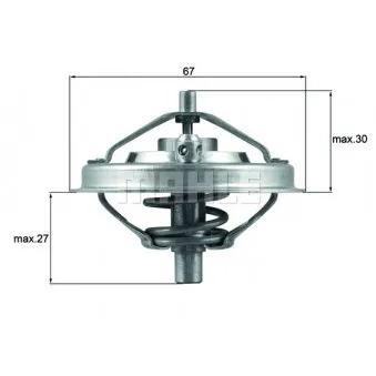 Thermostat d'eau BEHR