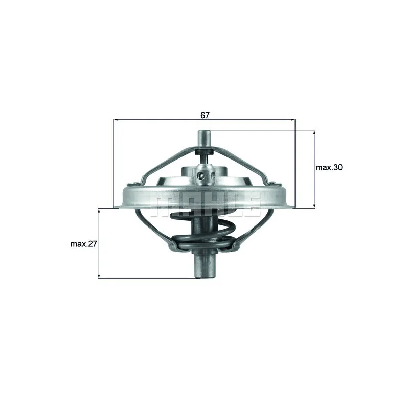 Thermostat d'eau BEHR TX 125 80