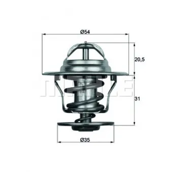 Thermostat d'eau BEHR TX 15 87D