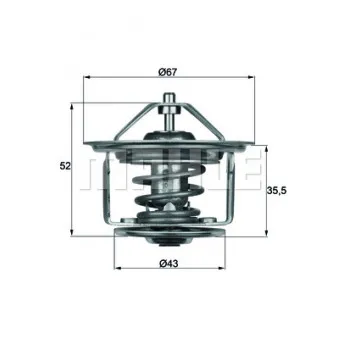 Thermostat d'eau BEHR TX 17 80D