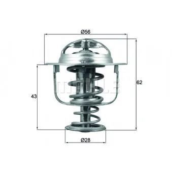 Thermostat d'eau BEHR TX 197 71D