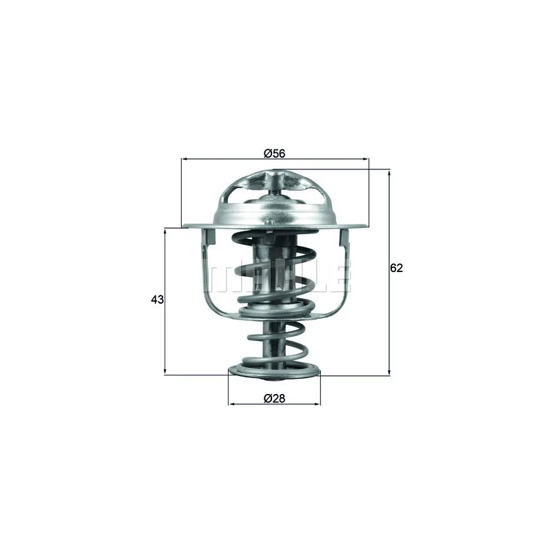 Thermostat d'eau BEHR TX 197 71D