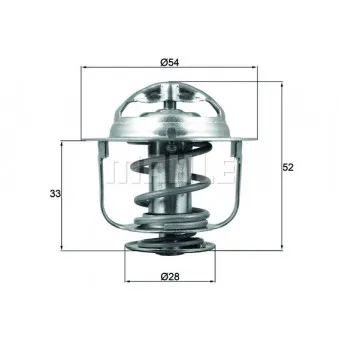 Thermostat d'eau BEHR TX 198 88D