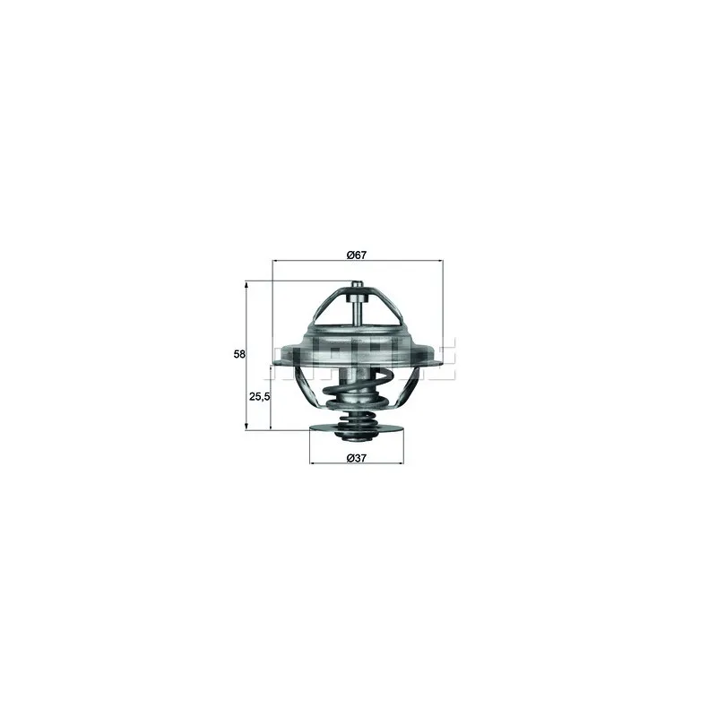 Thermostat d'eau BEHR TX 21 80D