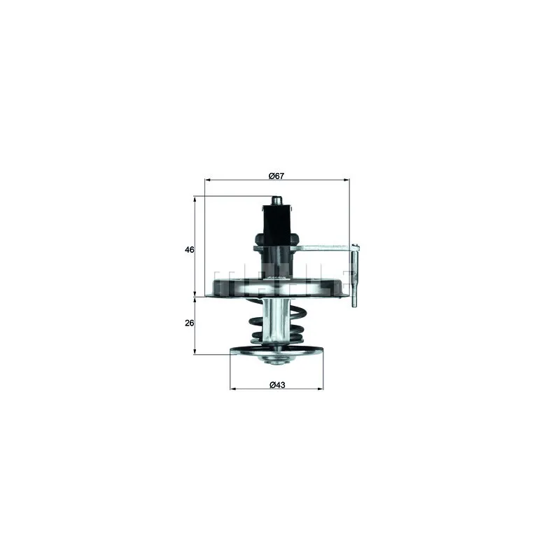 Thermostat d'eau BEHR TX 22 84D