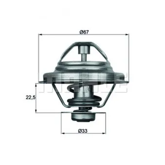 Thermostat d'eau BEHR TX 24 80D
