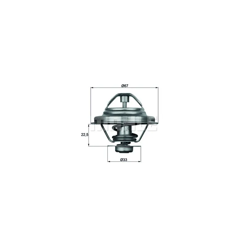 Thermostat d'eau BEHR TX 24 80D