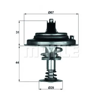 Thermostat d'eau BEHR TX 26 80D1