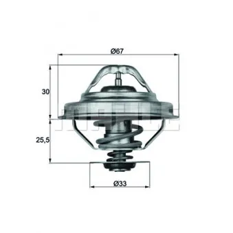 Thermostat d'eau BEHR TX 28 88D
