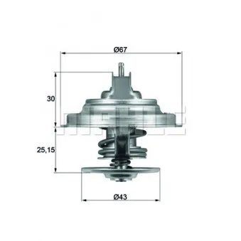 Thermostat d'eau BEHR TX 31 92D