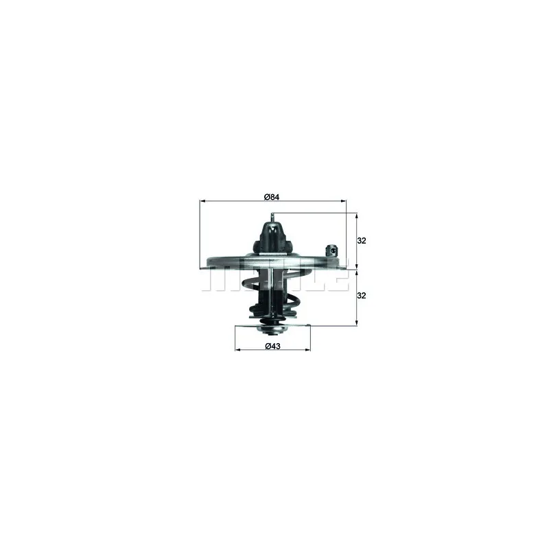 Thermostat d'eau BEHR TX 36 80D