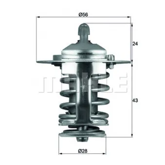 Thermostat d'eau BEHR TX 70 82