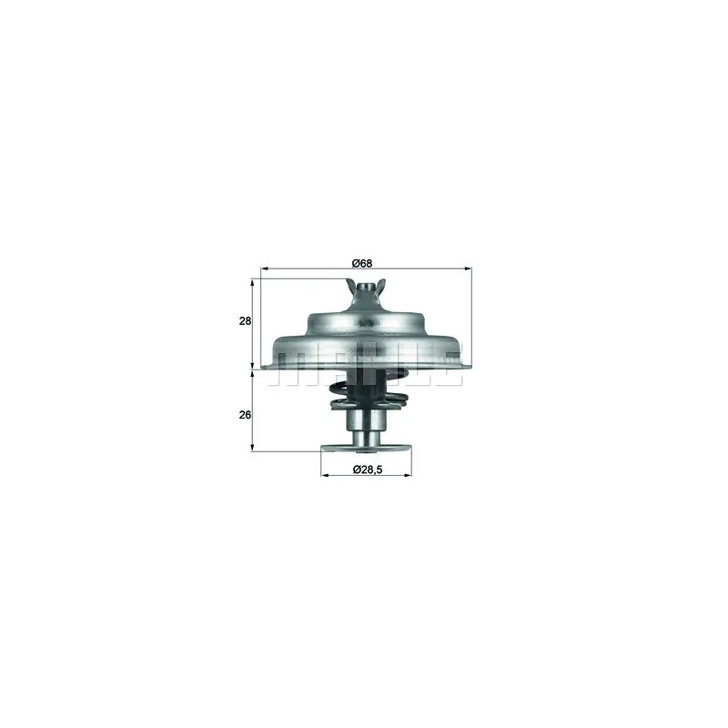 Thermostat d'eau BEHR TX 75 80D