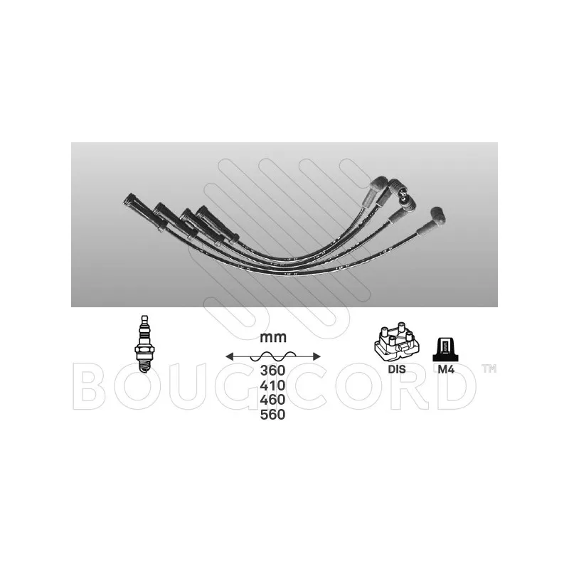 Kit de câbles d'allumage EFI AUTOMOTIVE 1429