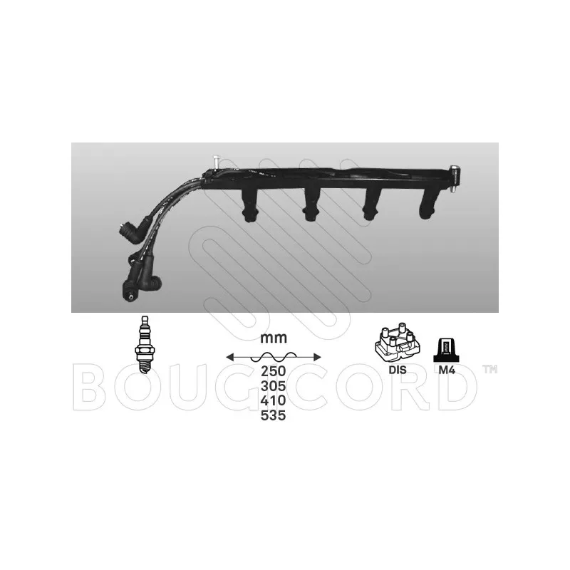 Kit de câbles d'allumage EFI AUTOMOTIVE 1439