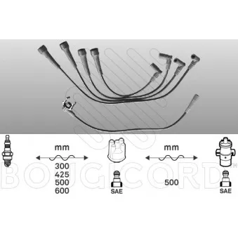 Kit de câbles d'allumage EFI AUTOMOTIVE 2425