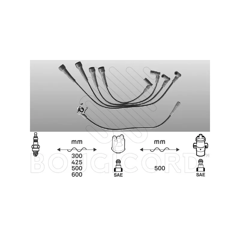 Kit de câbles d'allumage EFI AUTOMOTIVE 2425