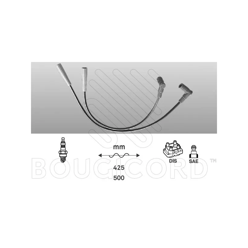 Kit de câbles d'allumage EFI AUTOMOTIVE 3140