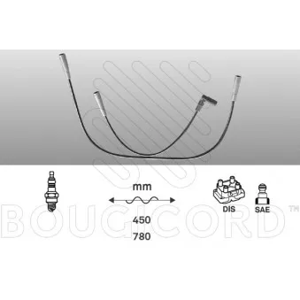 Kit de câbles d'allumage EFI AUTOMOTIVE 3143