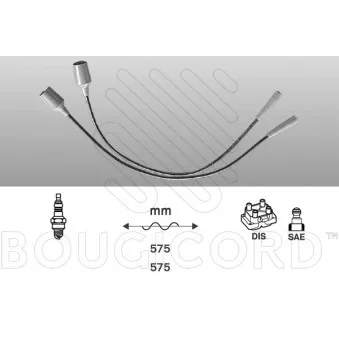 Kit de câbles d'allumage EFI AUTOMOTIVE 3166