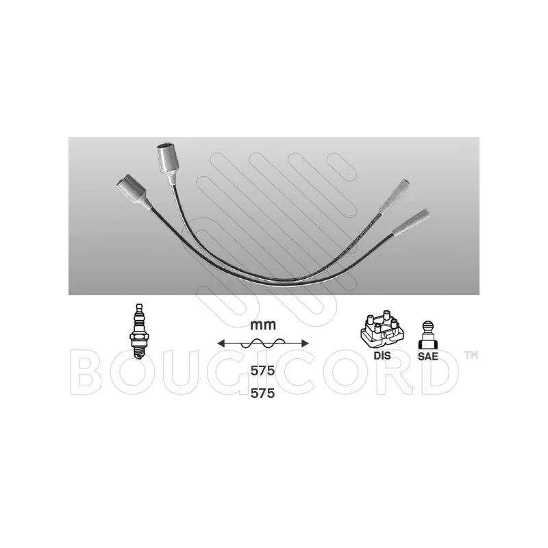 Kit de câbles d'allumage EFI AUTOMOTIVE 3166