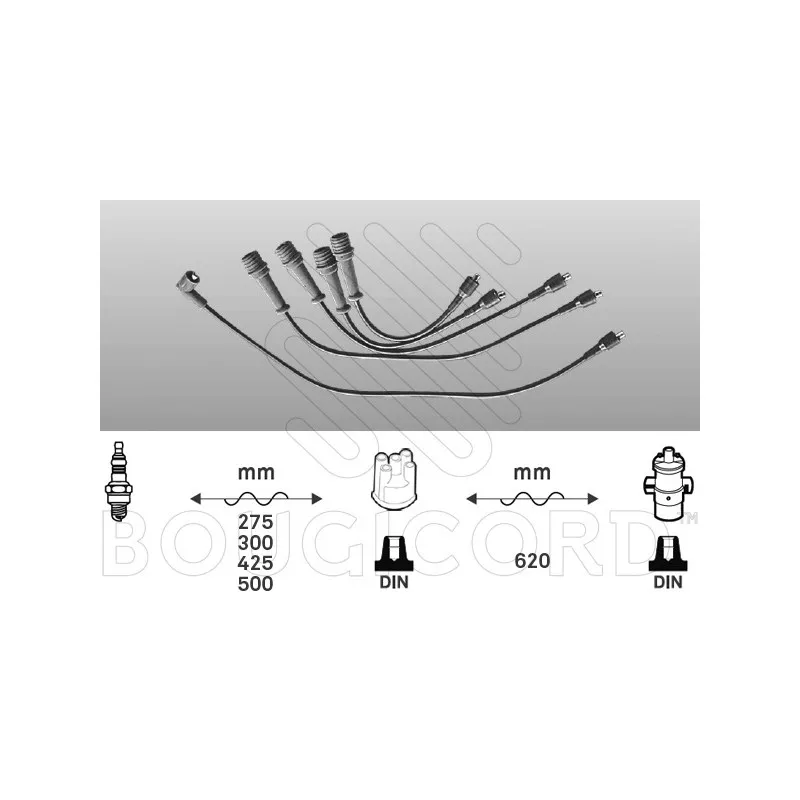 Kit de câbles d'allumage EFI AUTOMOTIVE 3175
