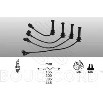 Kit de câbles d'allumage EFI AUTOMOTIVE 4148