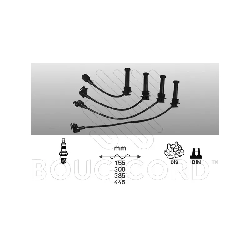 Kit de câbles d'allumage EFI AUTOMOTIVE 4148