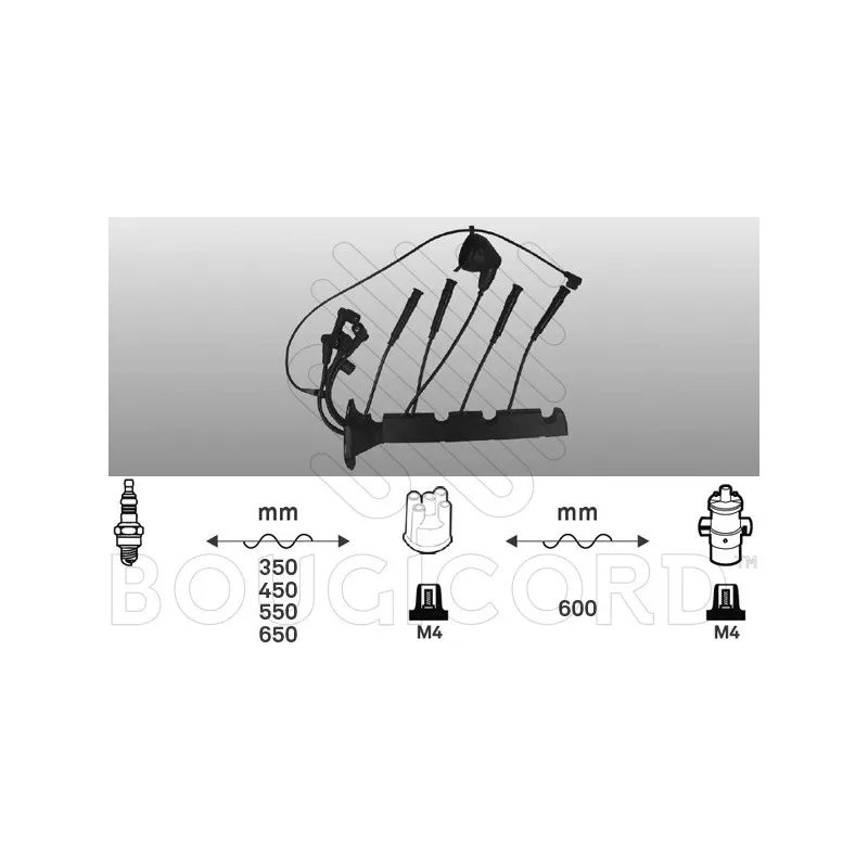 Kit de câbles d'allumage EFI AUTOMOTIVE 4169