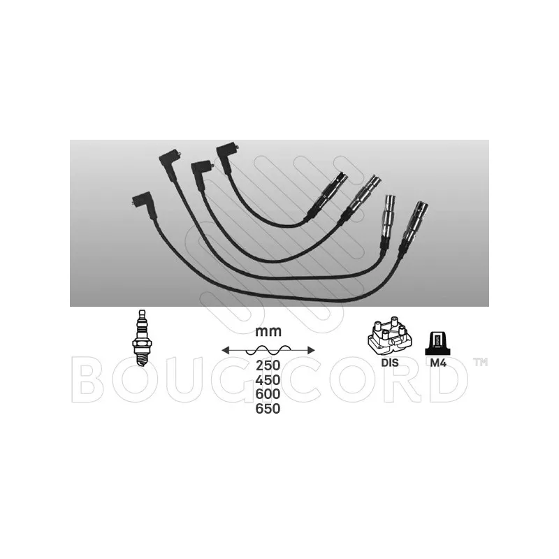 Kit de câbles d'allumage EFI AUTOMOTIVE 4173