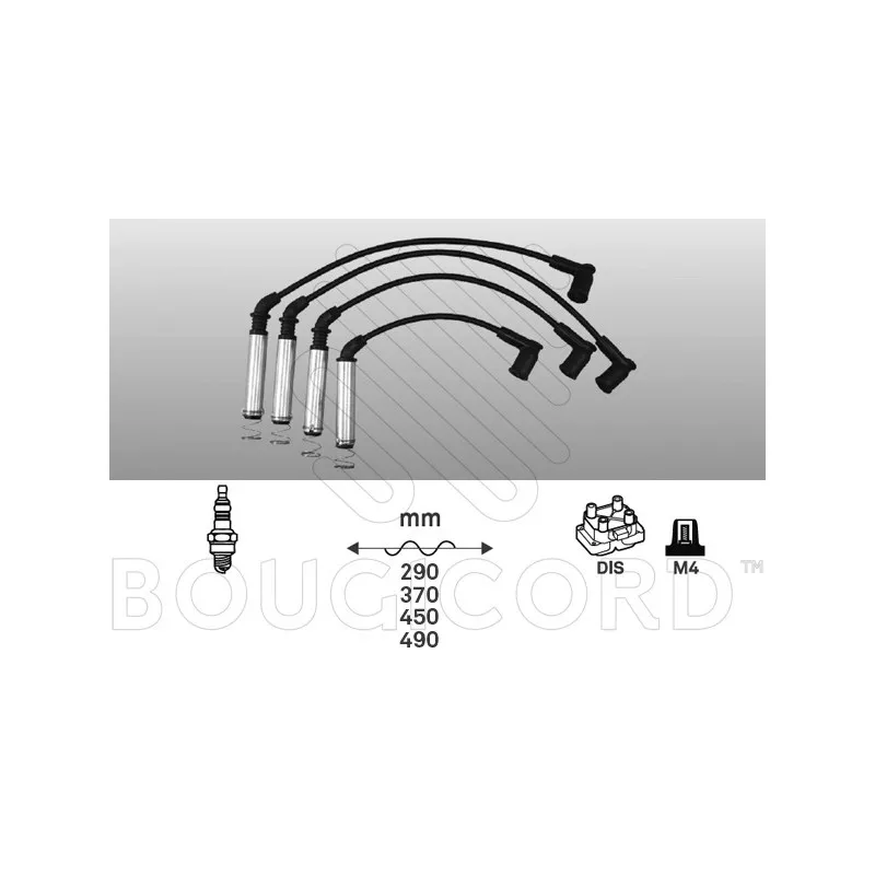 Kit de câbles d'allumage EFI AUTOMOTIVE 4197