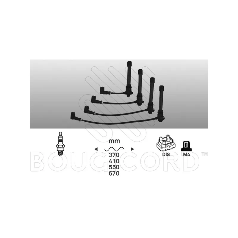 Kit de câbles d'allumage EFI AUTOMOTIVE 4206