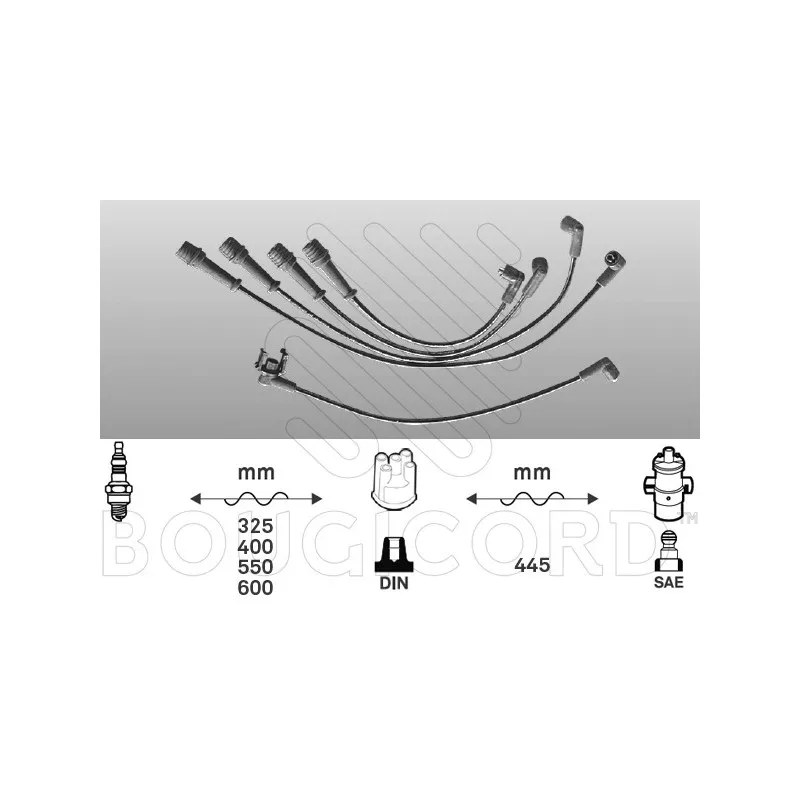 Kit de câbles d'allumage EFI AUTOMOTIVE 4486