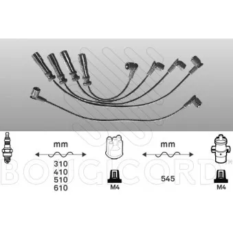 Kit de câbles d'allumage EFI AUTOMOTIVE