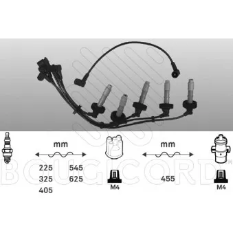 Kit de câbles d'allumage EFI AUTOMOTIVE