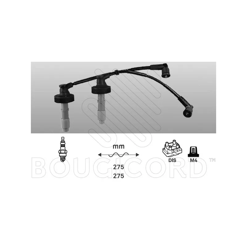 Kit de câbles d'allumage EFI AUTOMOTIVE 6475