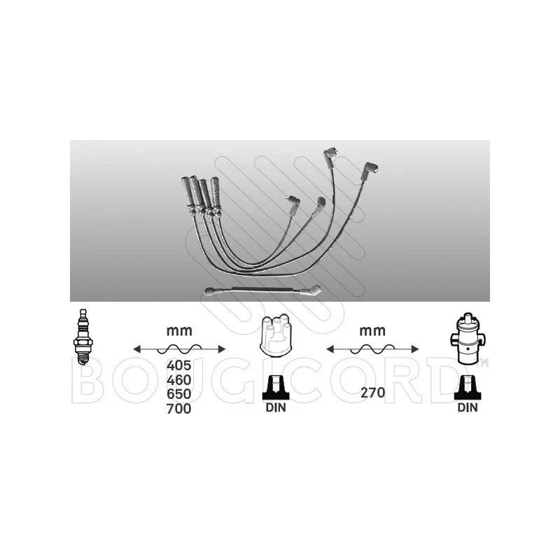 Kit de câbles d'allumage EFI AUTOMOTIVE 6521