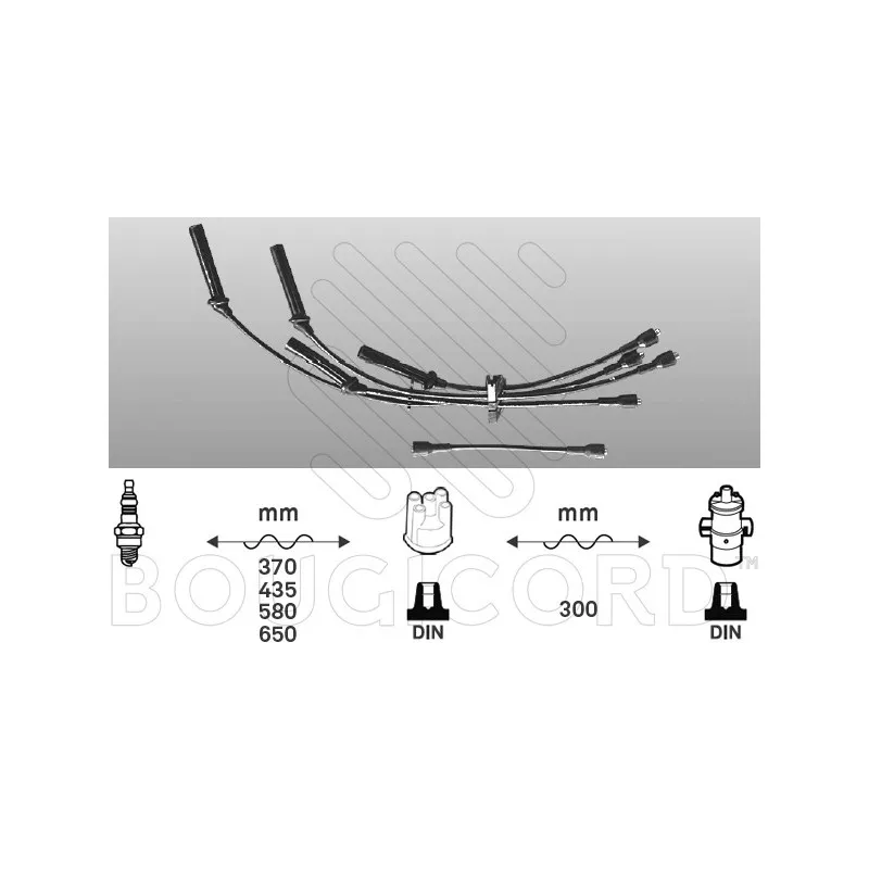 Kit de câbles d'allumage EFI AUTOMOTIVE 6530