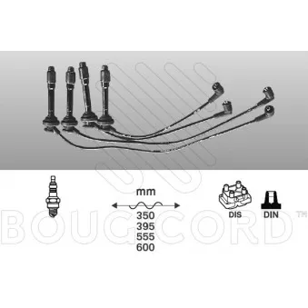 Kit de câbles d'allumage EFI AUTOMOTIVE 6812