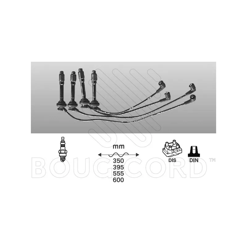 Kit de câbles d'allumage EFI AUTOMOTIVE 6812