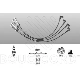 Kit de câbles d'allumage EFI AUTOMOTIVE 7113