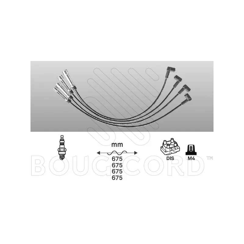 Kit de câbles d'allumage EFI AUTOMOTIVE 7113