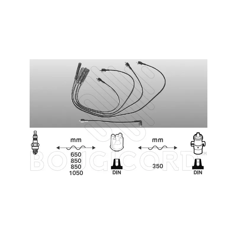 Kit de câbles d'allumage EFI AUTOMOTIVE 7115