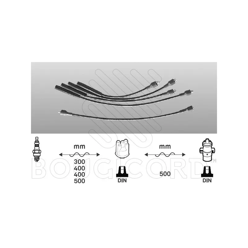 Kit de câbles d'allumage EFI AUTOMOTIVE 7120
