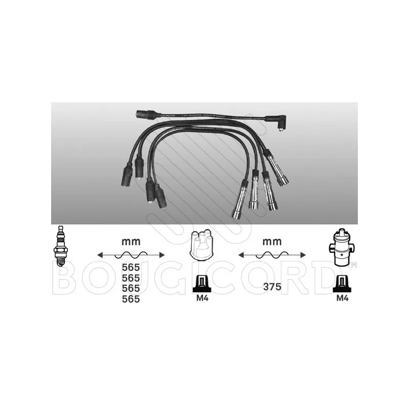 Kit de câbles d'allumage EFI AUTOMOTIVE 7240